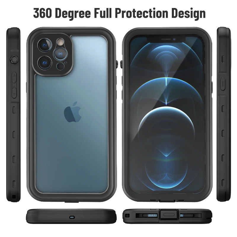 Водонепроницаемый чехол для iPhone 13 12 11 Pro Max XR XS MAX 8 7 Plus |