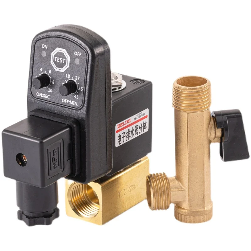 

Электронный сливной клапан, воздушный компрессор, резервуар для хранения воздуха, холодная сушилка, автоматический таймерный дренажный кл...