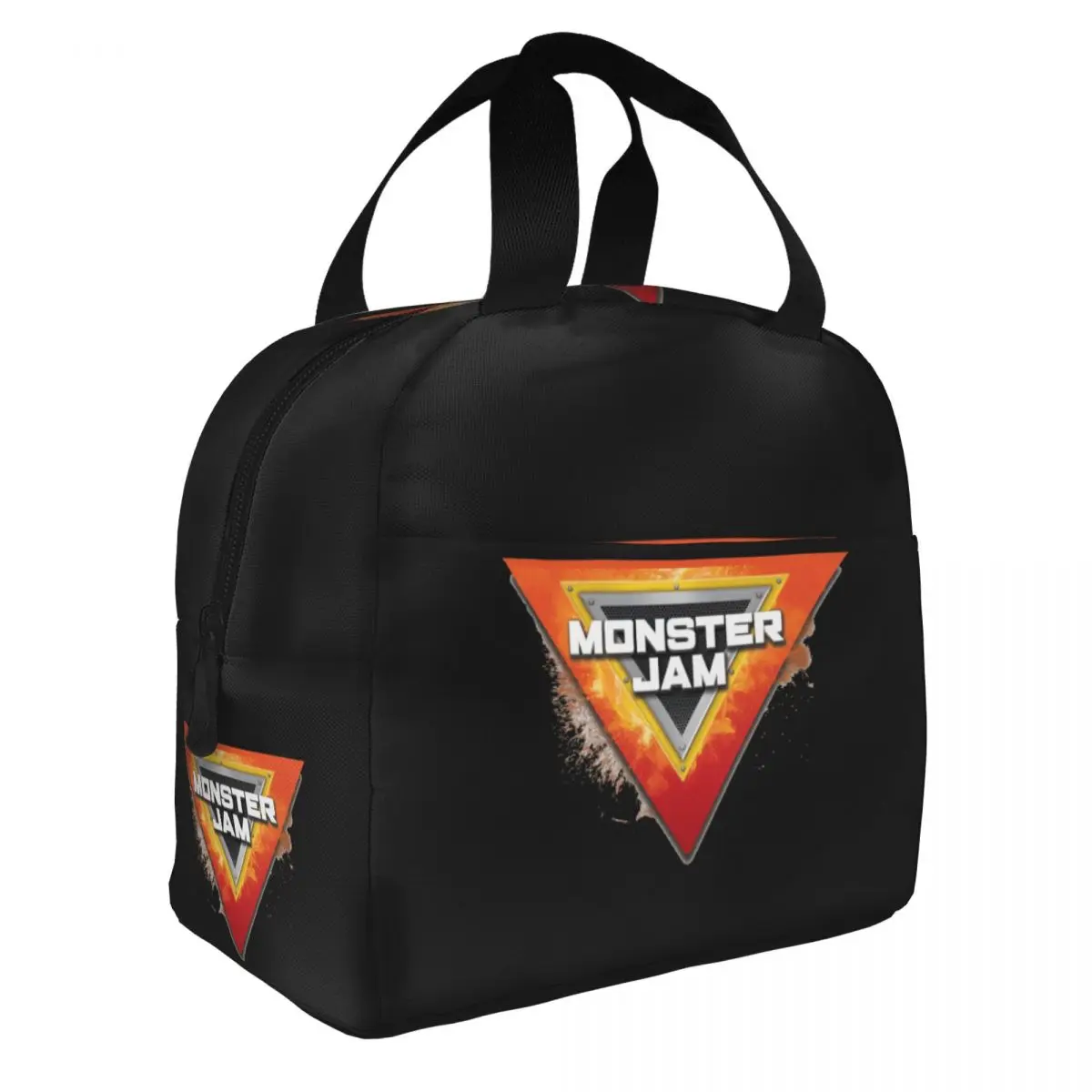 Монстр-джем грузовик Мотоспорт Мотогонки Изолированные сумки для ланча