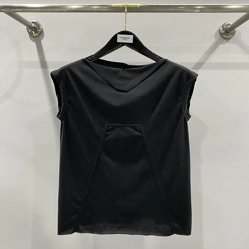 

Летние футболки с рисунком Рик, женская одежда в стиле High Street Ro Owens Y2k, Короткие топы, платье без пупка, высокое качество