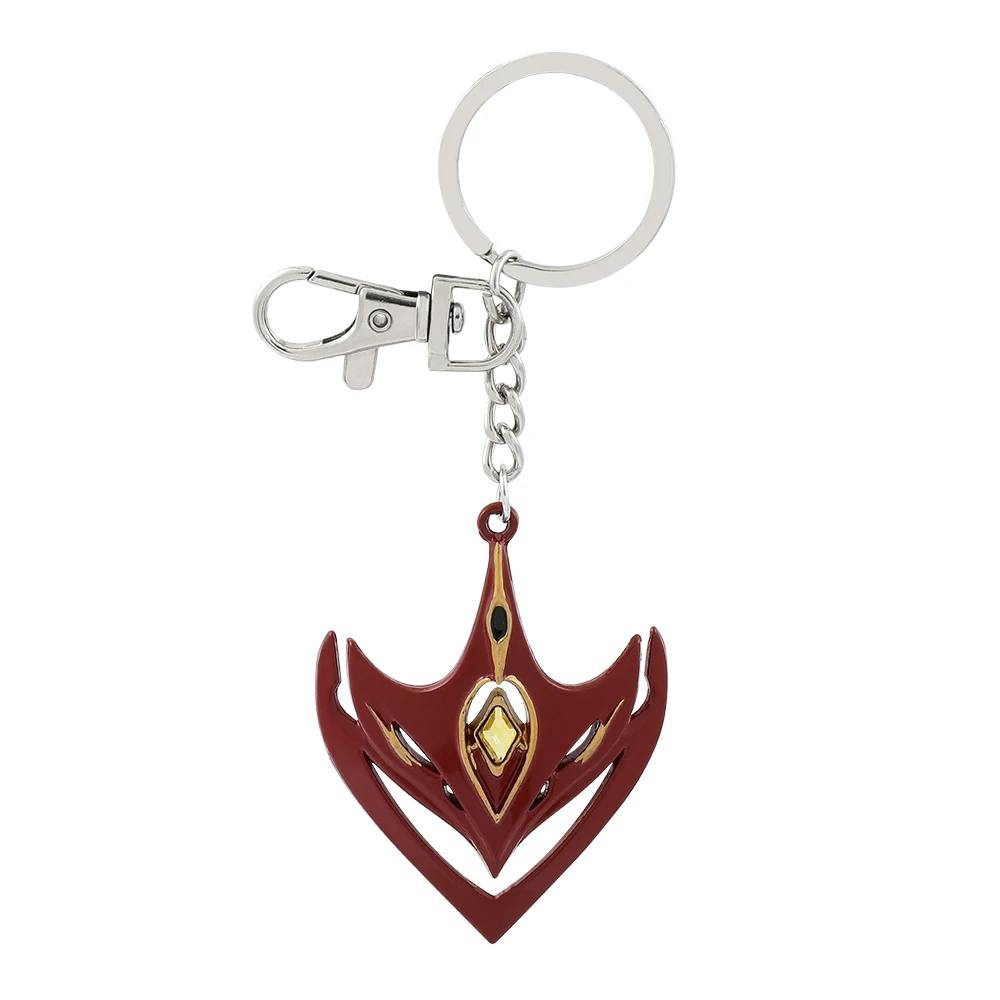

Game Genshin Impact Cosplay Tartaglia Headwear Xiao Mask Keychain Cosplay Prop Pendant Alloy Key Chains Keyring Jewelry Gift