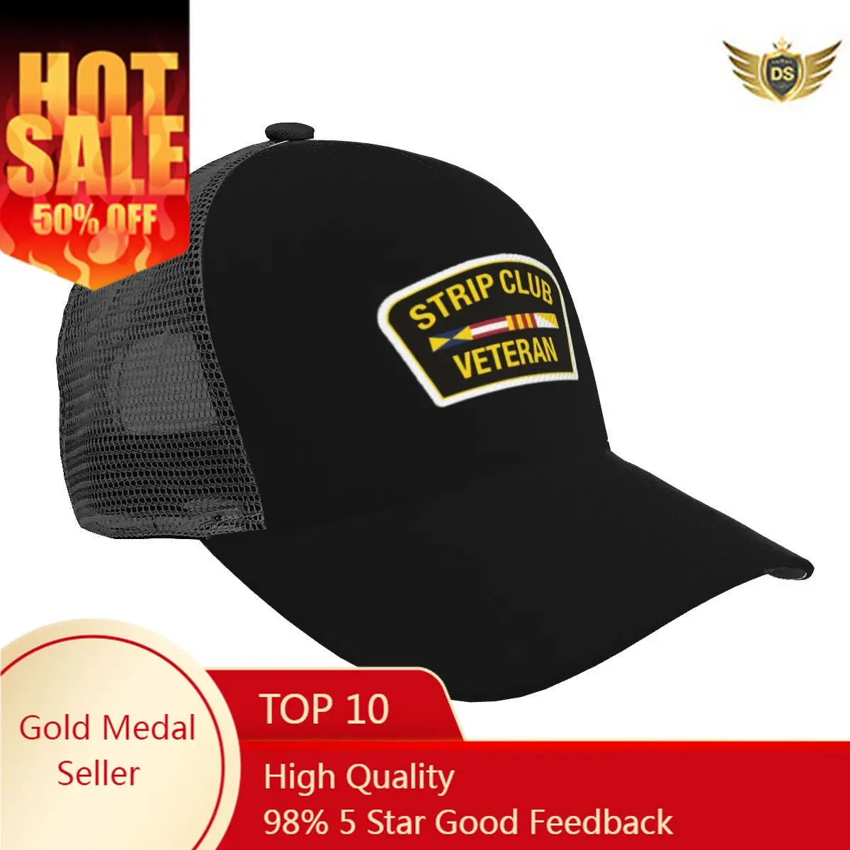 

Бейсболка унисекс, дышащая сетчатая Кепка-Снэпбэк, в полоску, для клуба, повседневная спортивная шапка