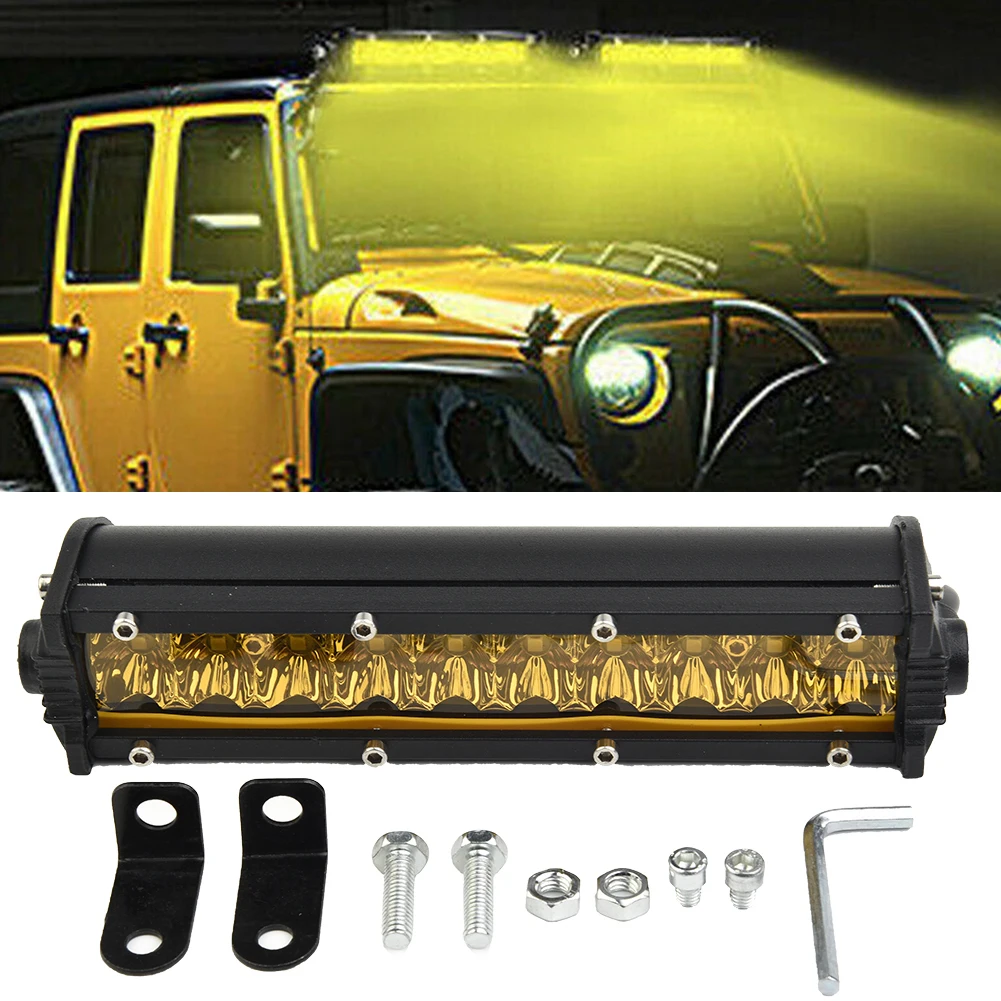 

7-Inch Waterproof LED Work Light Flood Spot Combo Spotlight 6000LM 60W Car SUV ATV Off-road Driving Fog Lamp Headlights