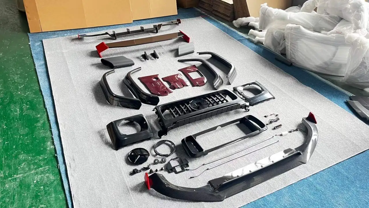 2019 год G класс W463A W464 B700 B800 Обновление до B900 Rocket Style Полный комплект сухих