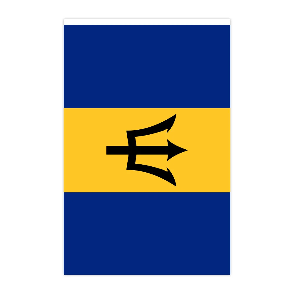 Флаги веревочные на одной веревке 14 х21 см 20 шт.