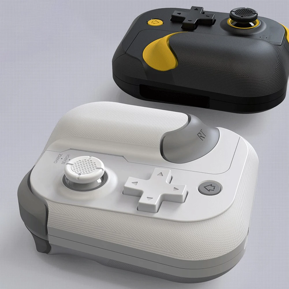 PG-9211 Mobile Phone Gamepad Bluetooth Wireless Game Controller Deformable Handle Joystick for iOS Android with Storage bag