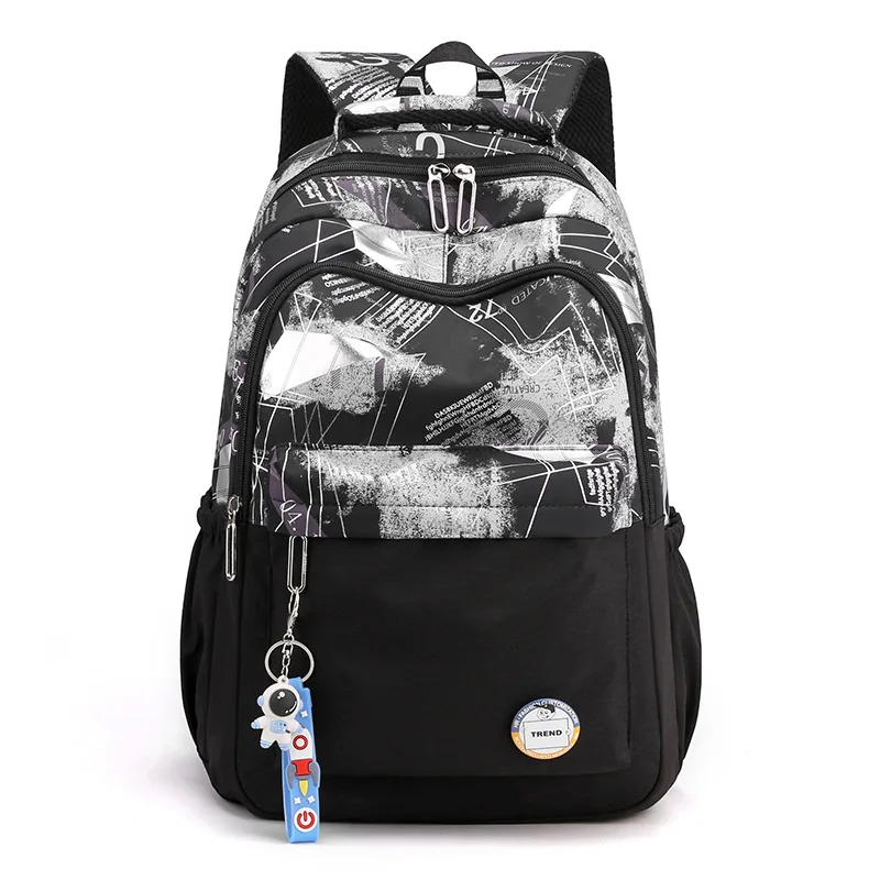 "Детский большой водонепроницаемый рюкзак для мальчиков-подростков, школьные ранцы для старших классов для мальчиков"