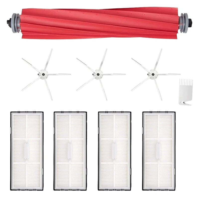 

Запчасти для пылесоса Roborock S7 T7S, основная и боковая щетки, фильтр НЕРА, запчасти