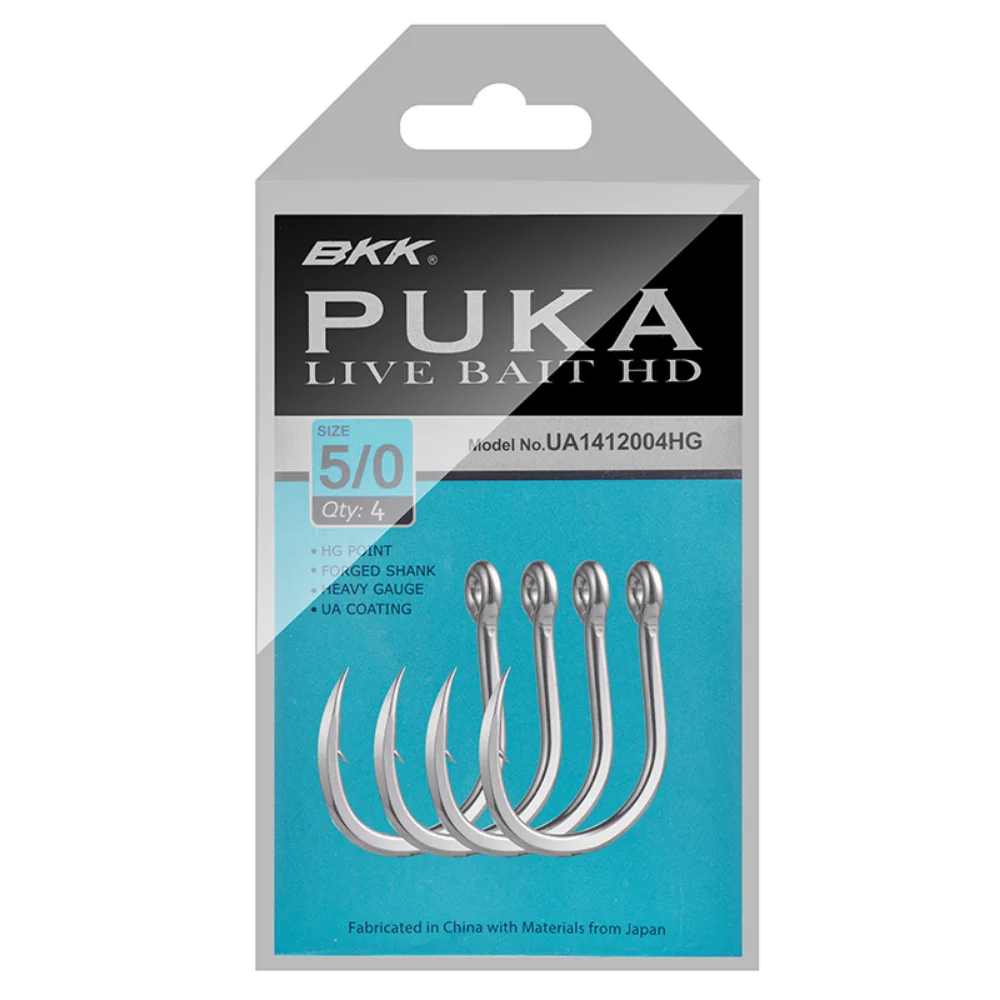 BKK PUKA, рыболовные крючки для ловли на крючок