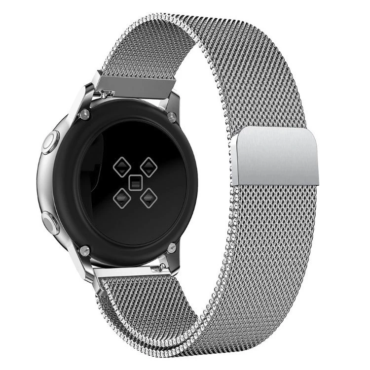 Magnetic Metal Straps For Garmin Vivoactive 3 4 4s Venu 2 plus 2s Stainless Steel Bracelet for Venu sq Forerunner 158 245 645