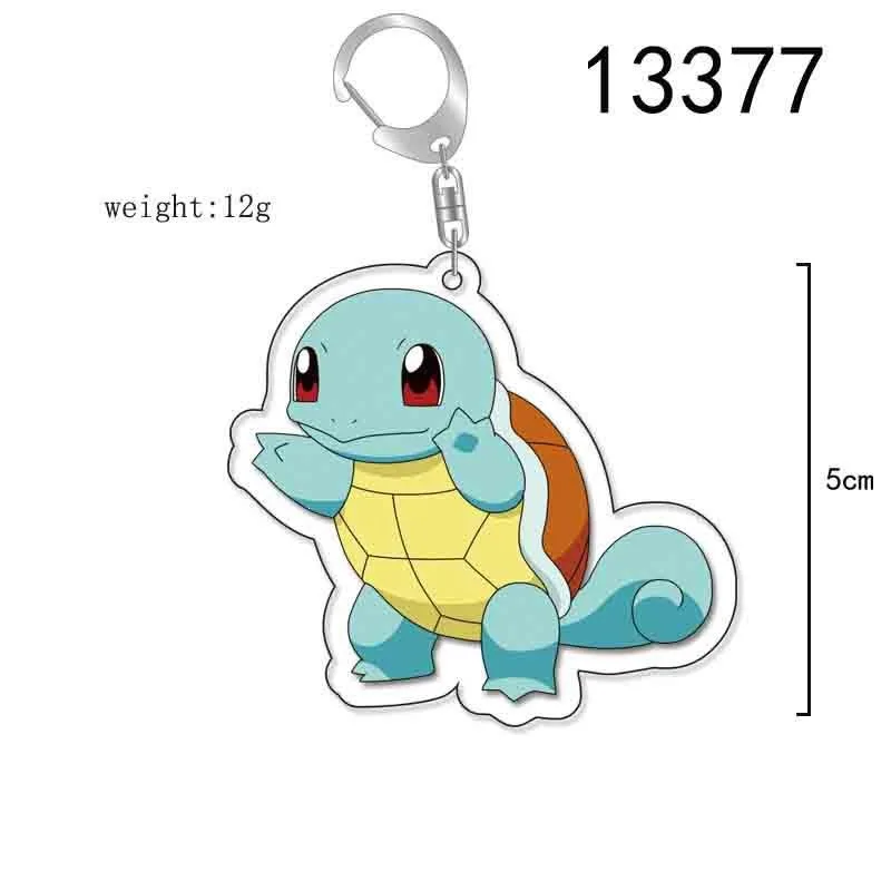 Акриловый брелок Pokemon Ins Anime с Пикачу, Чармандером, Бульбазавром, Псайдаком, Иви для школьных сумок, рюкзаков и ранцев (art.: 3920db783f2de) - 3920db783f2de