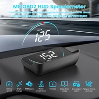 head up display m8 hud car obd2 ii euobd overspeed warning system projector windshield fatigue driving alert auto electronic