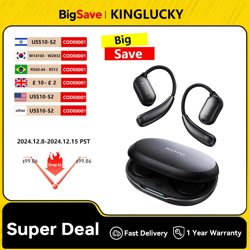 Беспроводная гарнитура Kinglucky i39