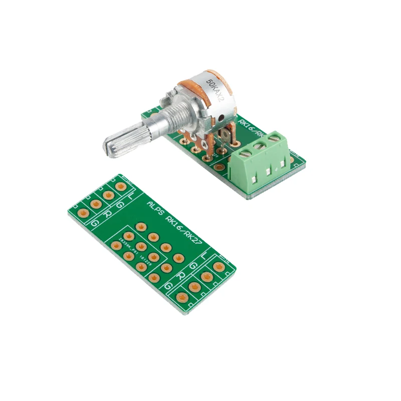 LUSYA ALPS RK16 RK27 потенциометр громкости универсальный PCB eдвусторонний позолоченный