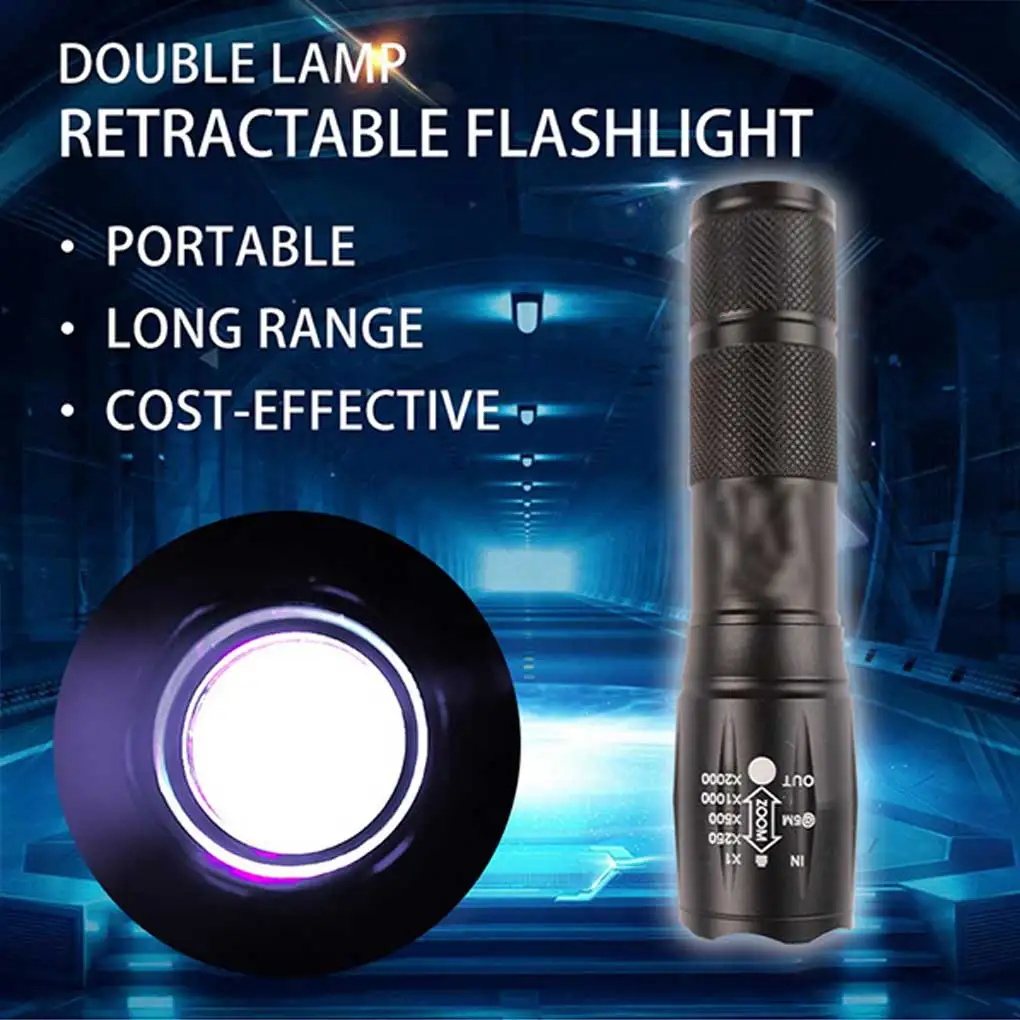 

Flashlight Handy Battery Powered Anti-corrosive Emergency Electric Torch