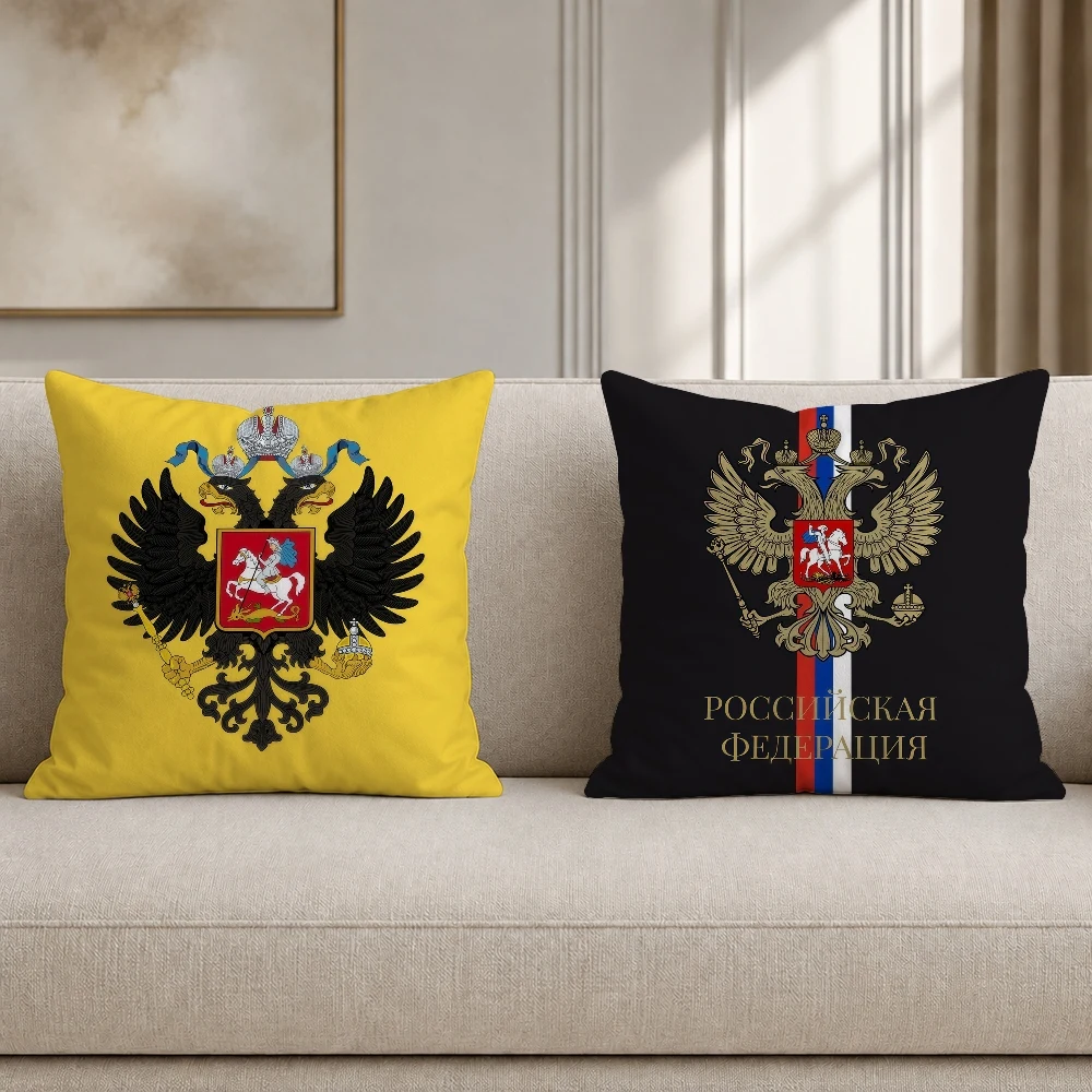 Фото Наволочка House of Romanov Russia, плюшевая наволочка, декоративная наволочка для дома, для дивана, кровати, кресла, гостиной. №1