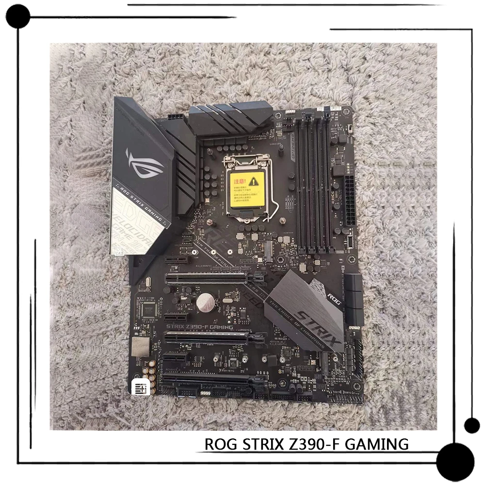 

Игровая материнская плата для ASUS ROG STRIX Z390-F GAMING LGA1151 процессор 9/8 поколения Core 14 нм идеальный тест перед отправкой
