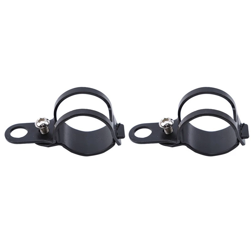 Motorcycle Turn Signals Relocation Fork Clamps Bracket 2 Pcs/Set Mount Light Holder Lamp