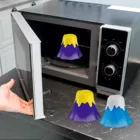 Erupting Volcano варочная поверхность очиститель вулкана испаритель воды микроволновая печь очиститель кухонный гаджет инструмент для очистки интересный