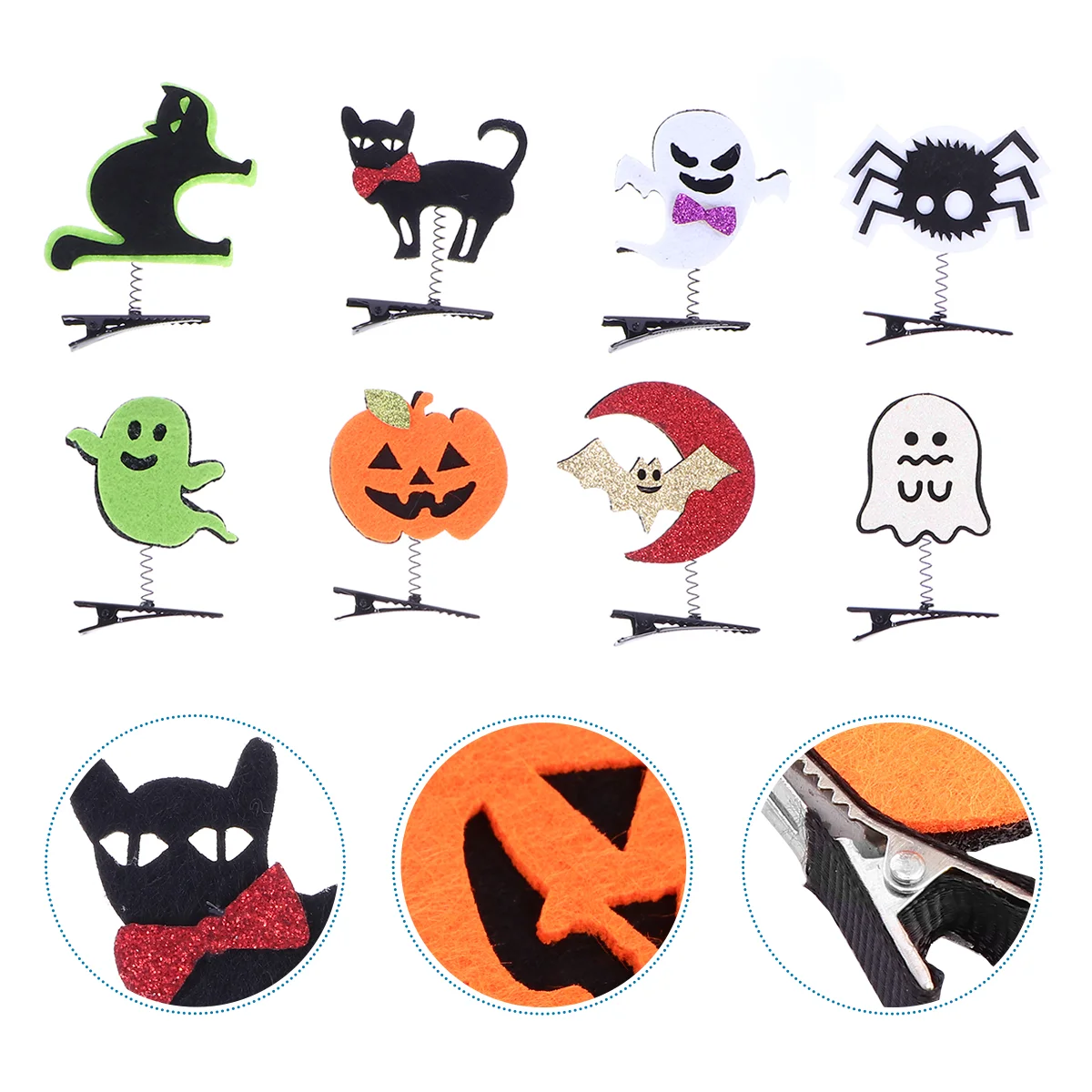 

Hair Clips Cliphairpin Party Hat Pumpkin Ghost Bat Costume Accessories Cartoon Girls Headwearcosplay Witch Kids Headbandsupplies