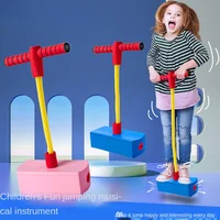 Frog Jumping Children's Doll Jumping Bar Toy Bouncing Device Bouncing Bar Children's Fitness Long Height Balance Training