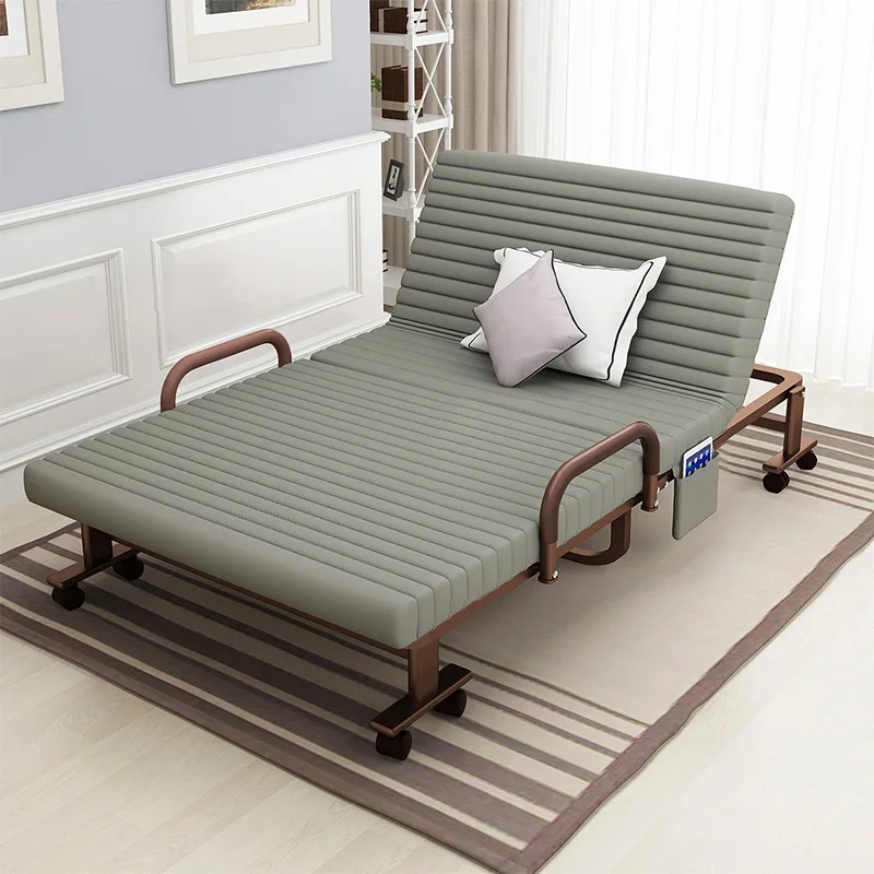 

Single Folding Chaise Lounge Recliner Arm Daybed Design Lazy Relaxing Silla Plegable Living Room Furniture Qf50ty