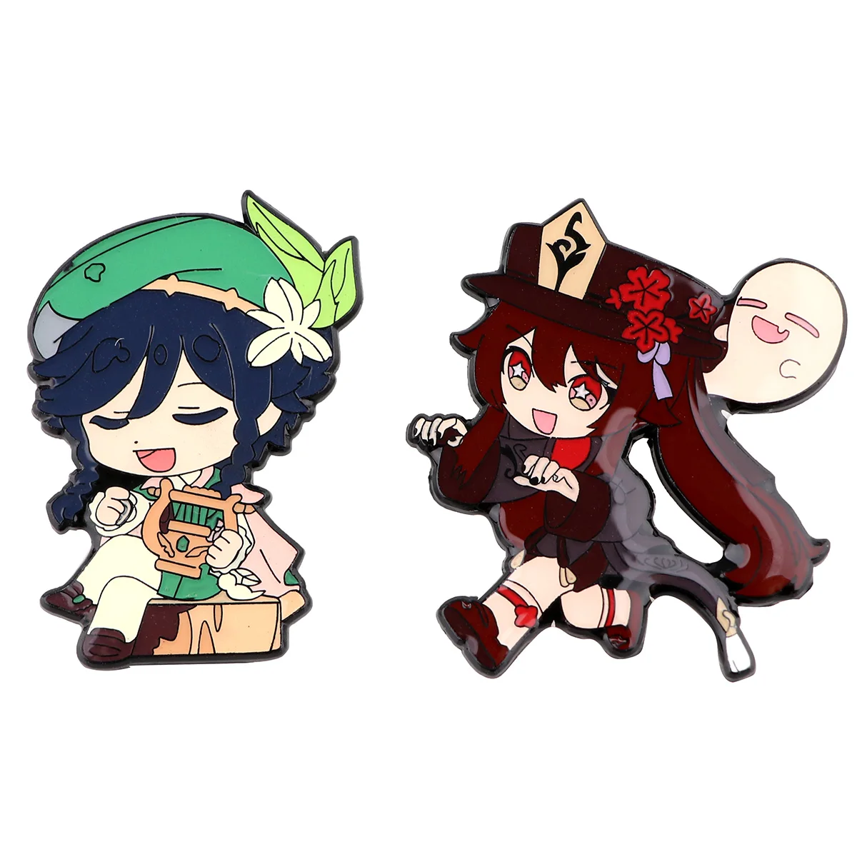 

Genshin Impact Game Lapel Pins for Backpacks Anime Pin Badges Women's Brooch Cute Enamel Clothing Fashion Jewelry Accessories