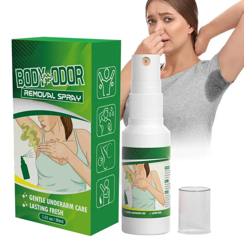 

30 мл спрей для удаления запахов тела, антиперспирант, дезодоранты, сухой спрей для подмышек, удаление запаха, восстанавливающий спрей