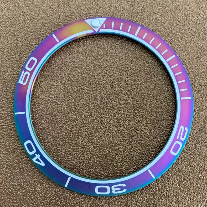 Watch Accessories 38mm Watch Bezel Insert Matte Aluminum Piece Bezel Mouth Outer Diameter 38mm Inner Diameter 30.5mm