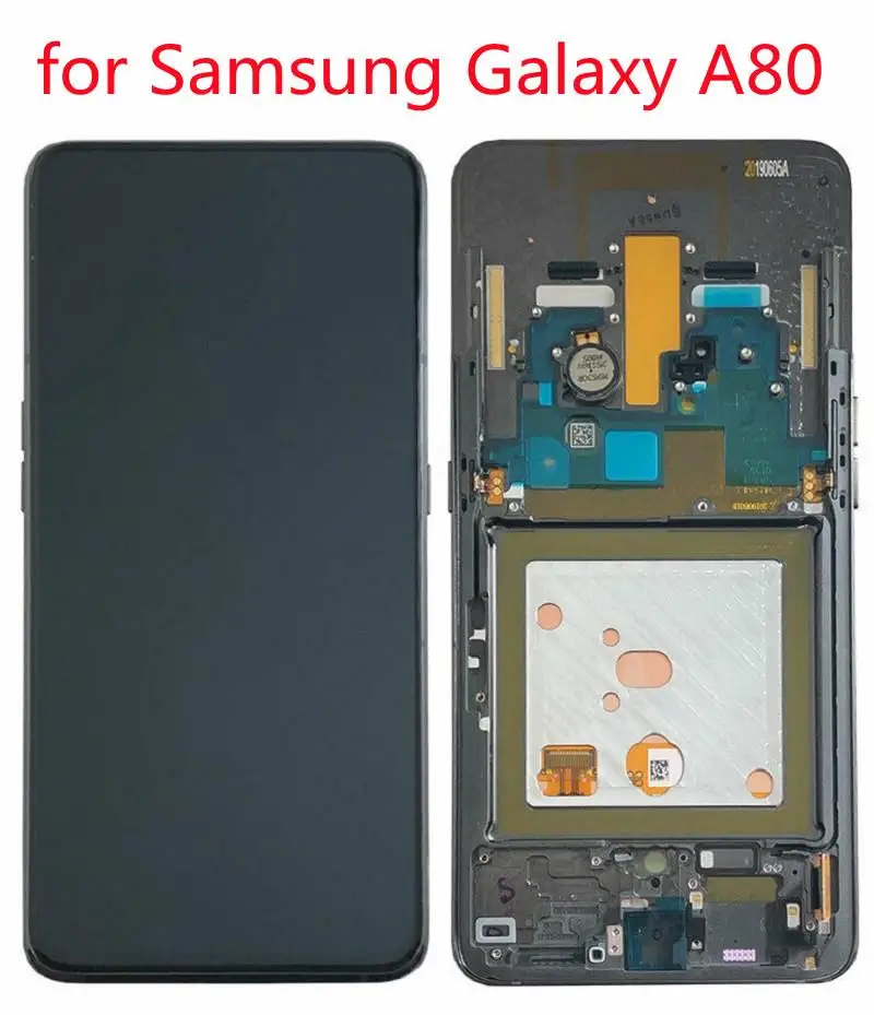 

AMOLED 6.7-inch original LCD For Samsung Galaxy A80 LCD screen, for Samsung Galaxy a80 LCD screen/ds SM-A805F