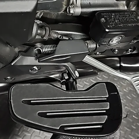 KR для Honda GoldWing GL 1800 F6B подставка для ног водителя мотоцикла, широкая подножка для водителя, передняя подставка для ног, педаль Gold Wing GL1800 2001-23