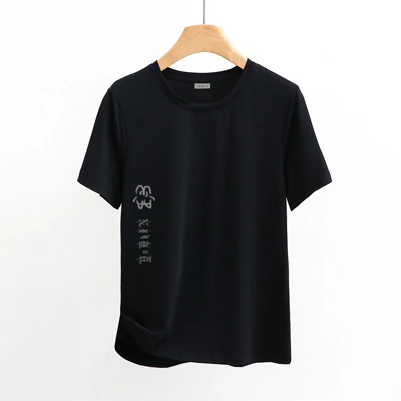 

2023 Высококачественная классическая популярная Непринужденная дышащая женская футболка для отдыха с коротким рукавом