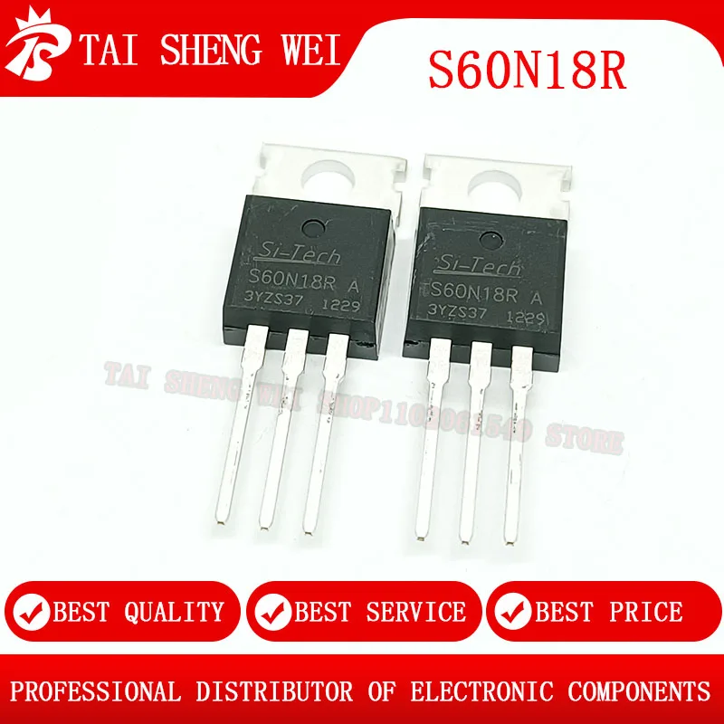 10 шт., S60N18R TO-220 180A 60V MOSFET S60N15R TO220 155A 60V S60N12R MOSFET, новый оригинальный