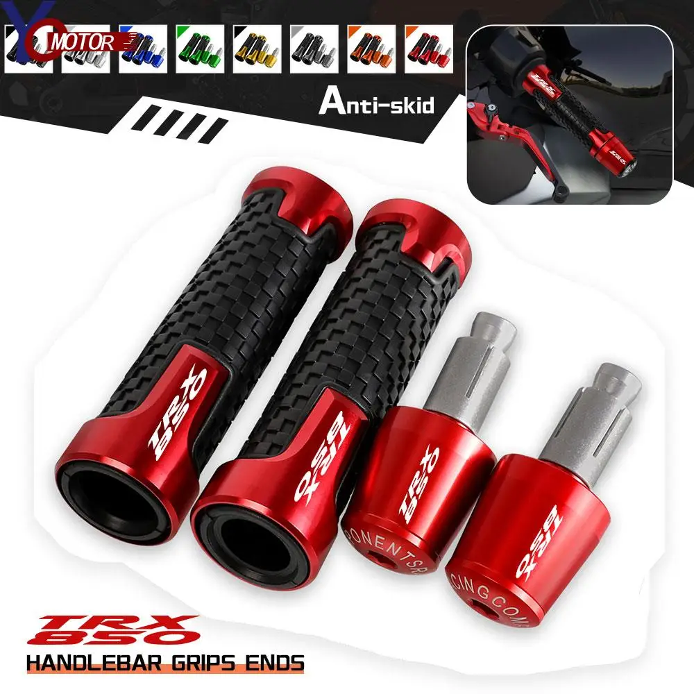 

Handlebar Hand Grips Handle Bar Ends Cap 7/8" 22mm CNC Motorcycle Accessories FOR YAMAHA TRX850 TRX-850 1996 1997 1998 1999 2000