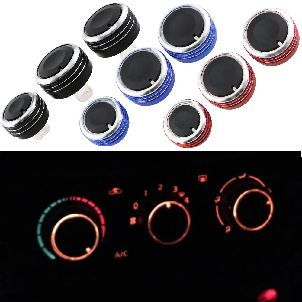 

AC Knob Air Conditioning Switch Knobs for Volkswagen VW Golf 5 MK5 Caddy Tiguan Touran Passta B6 B7 3C for Skoda Octavia A5