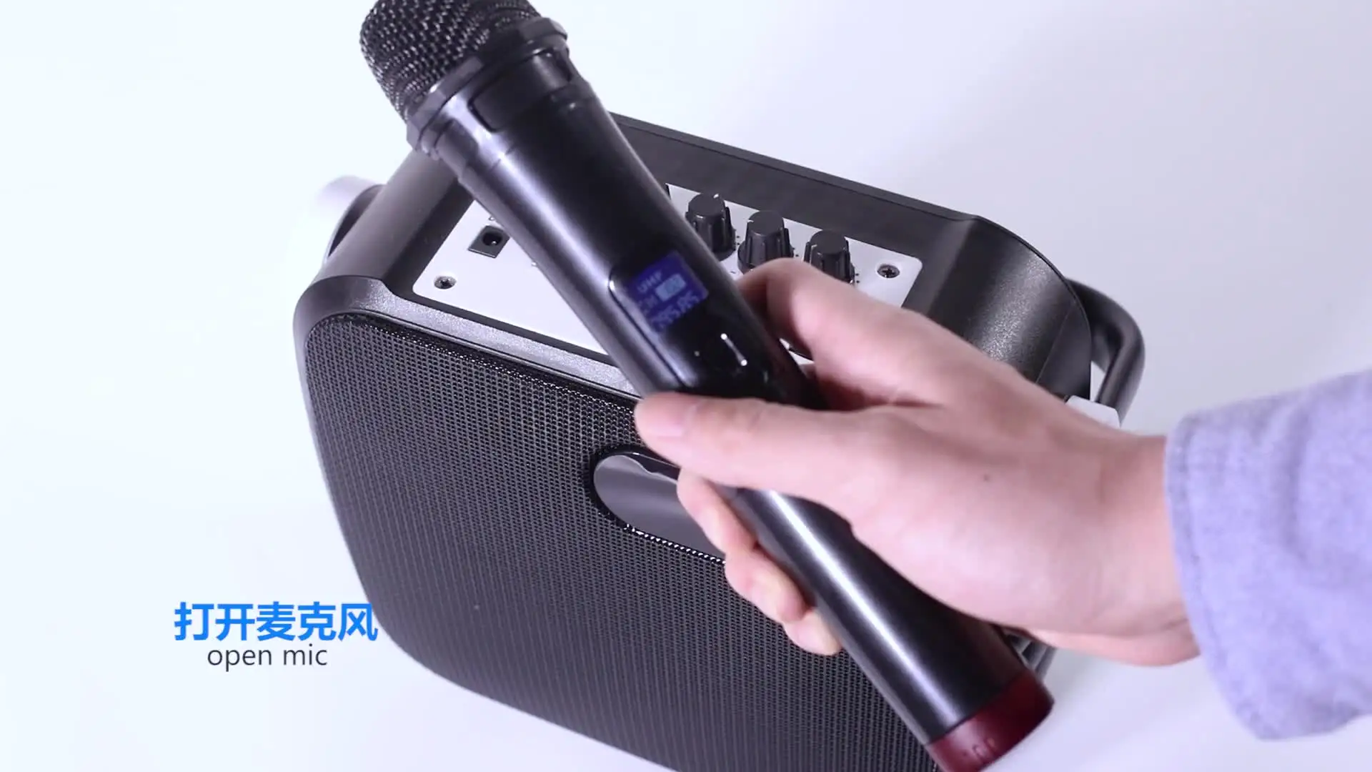 Musicity 50W Dj 10 Inch Bass Portable Outdoor Amplifier Trolley Pa System Party Karaoke Speaker | Speakers