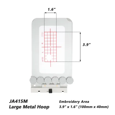Магнитные обручи для вышивальной машины, металлические обручи, Janome MC Memory Craft, Elna, JA412, JA413, JA414, JA415, 500E, 400E, 550E