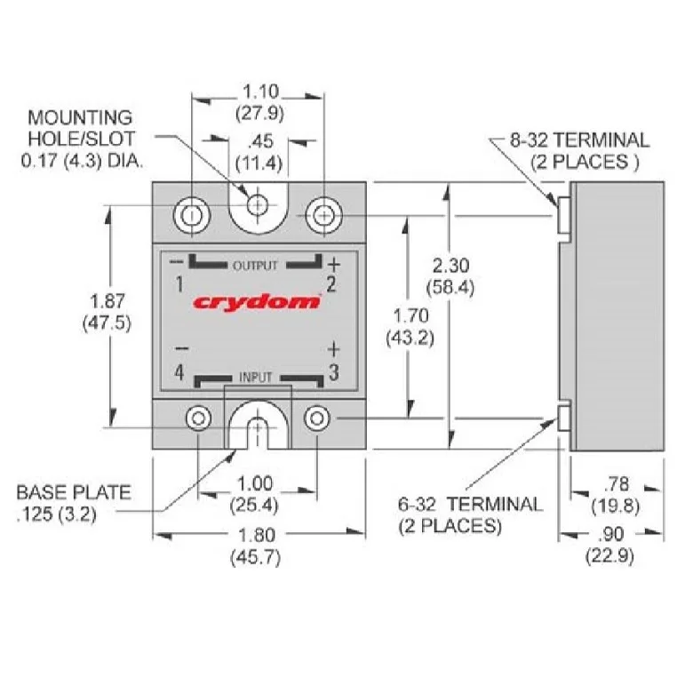Crydom SSR D1D20 Sensata Твердотельное реле