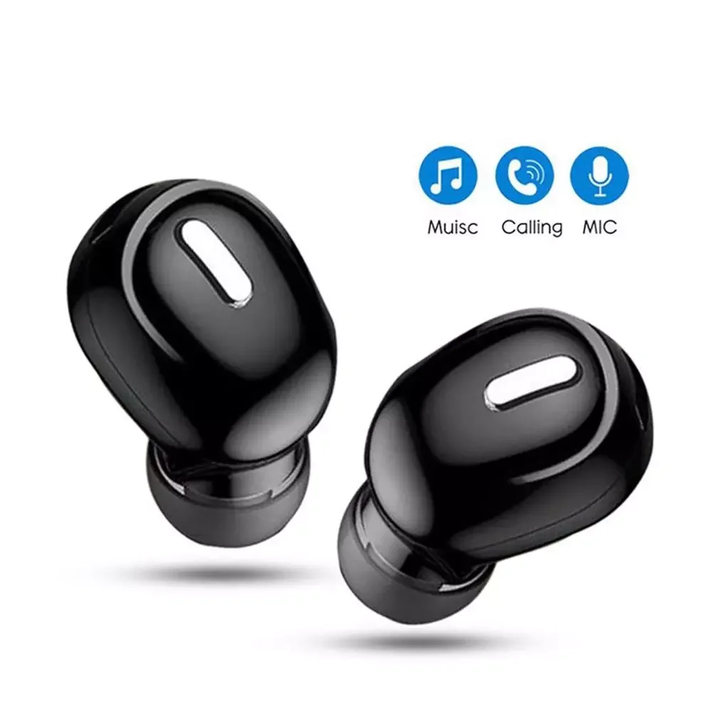 

Mini Wireless Bluetooth-compatible 5.0 Earphone in Ear Sport with Mic Handsfree Headset For Samsung All Phone Earphones