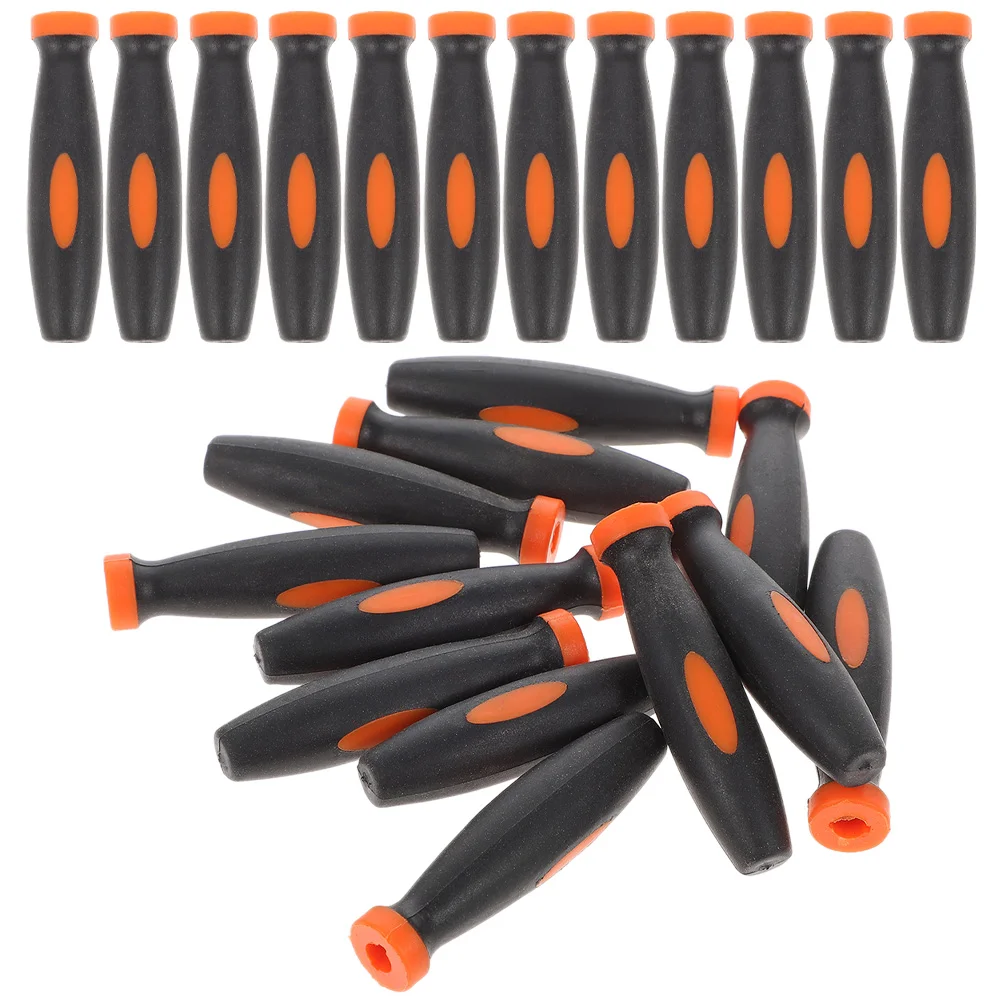 

File Handle Replacement Files Tools Cutting Small Grip Rubber Metal Accessories