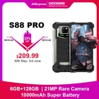 Смартфон DOOGEE S88 Pro защищенный, 6 + 128 ГБ, Android 10, 21 МП, 10000 мАч