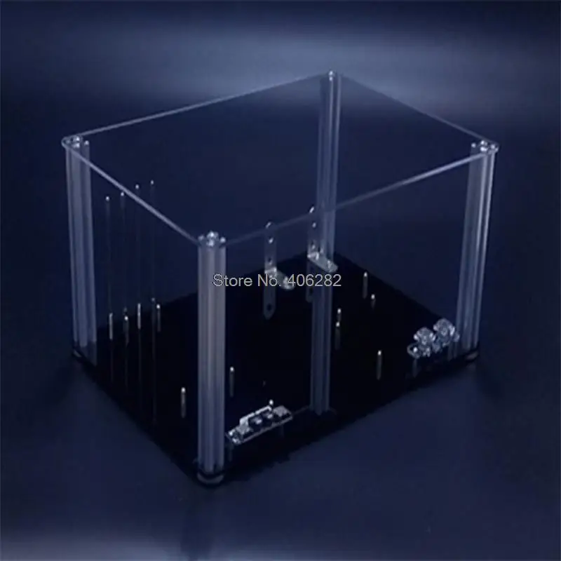 Полностью прозрачный акриловый чехол сделай сам для настольного ПК материнской