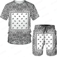 summer oversized t shirt brand men beach shorts sets streetwear tracksuit mens suit mens trend short sleeve t shirt outfit