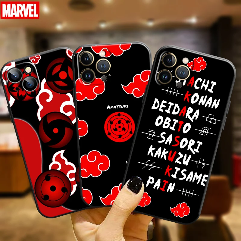 

Uchiha Itachi Sharingan Akatsuki For Apple iPhone 11 12 13 Pro Max 12 13 Mini X XR XS Max SE 6 6S 7 8 Plus Phone Case TPU