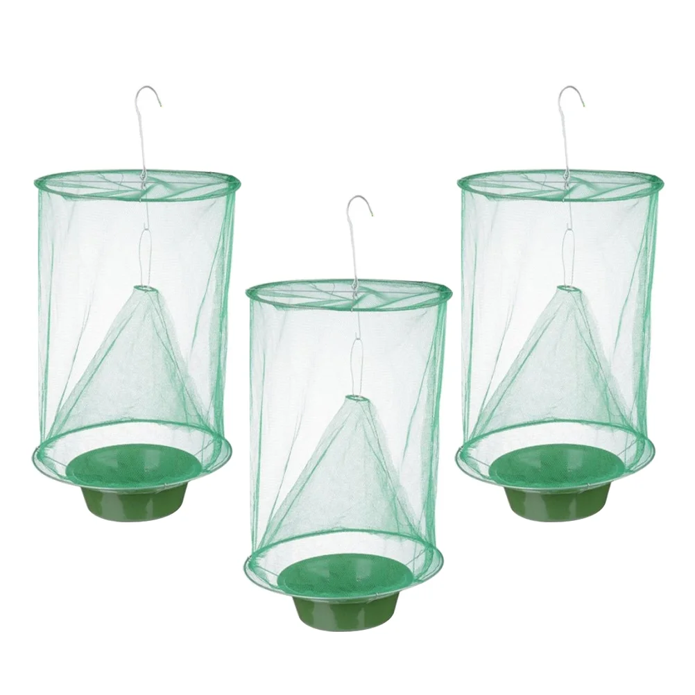 

3 шт., уличная сетчатая ловушка для мух