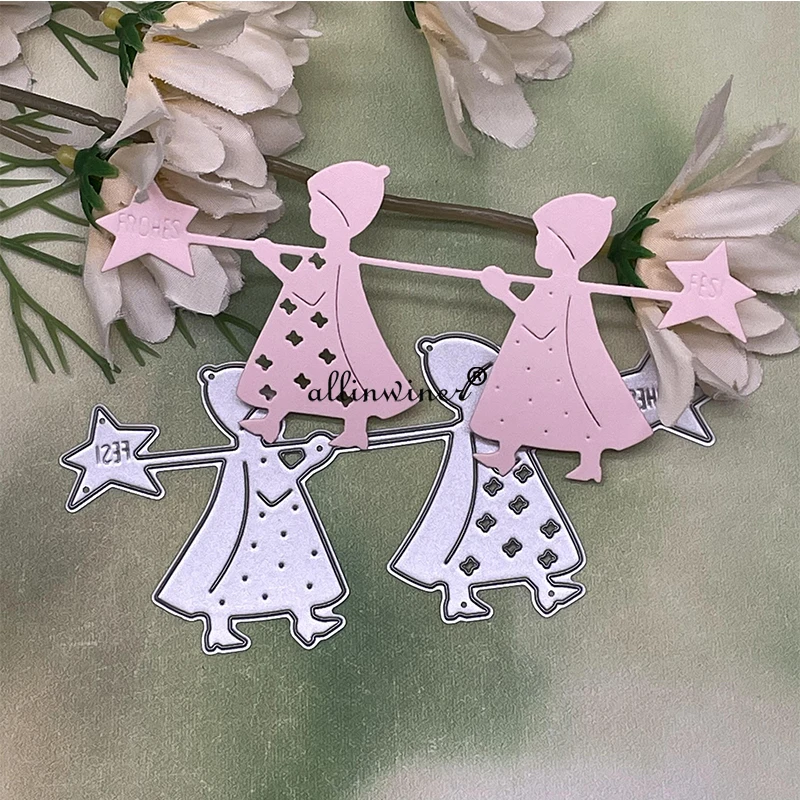 

Новинка, детские металлические трафареты, трафареты для скрапбукинга, декоративное тиснение, ручная работа, шаблон для высечки