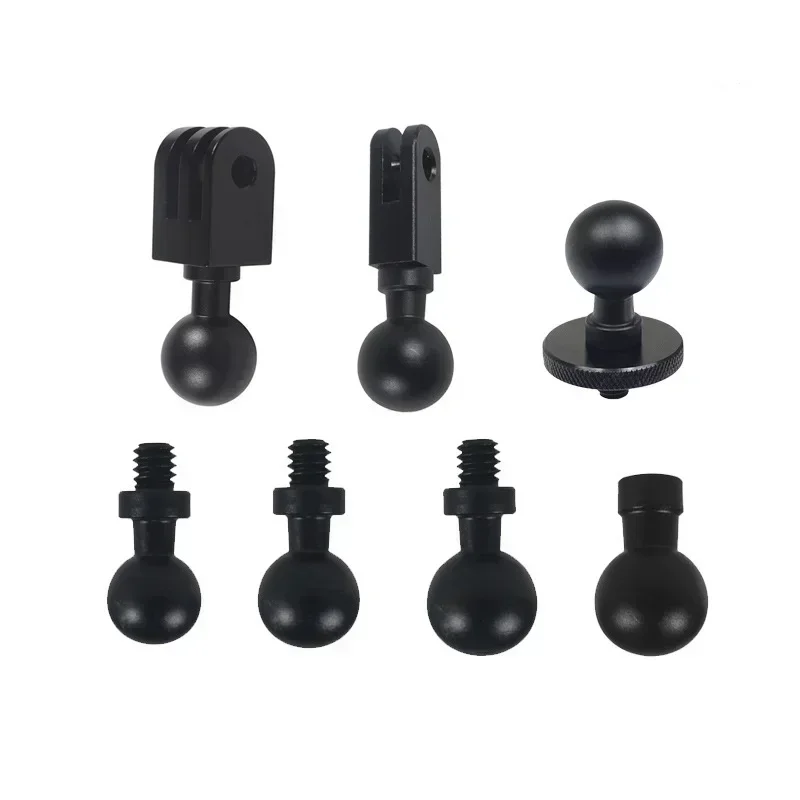 Аксессуары для Gopro Hero 11 10 Алюминиевый адаптер крепления Металлический шар 17 мм 15 13