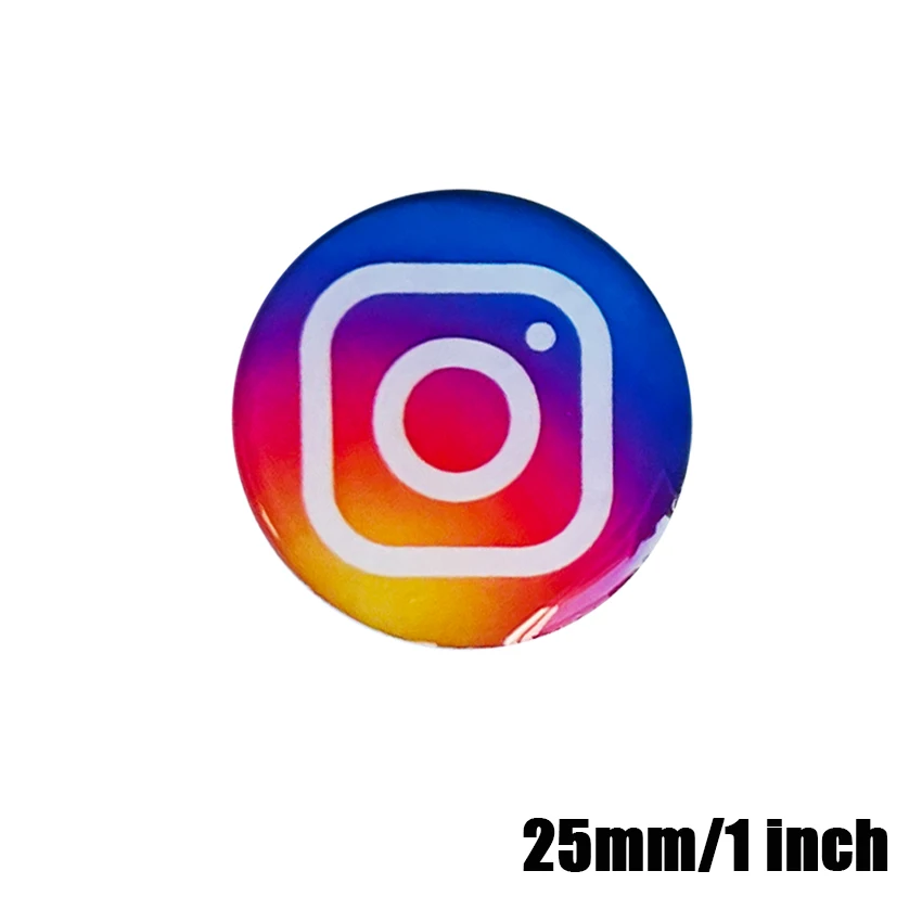 

RFID-метка 25 мм 13,56 МГц NFC эпоксидная пассивная бесконтактная наклейка для социальных сетей