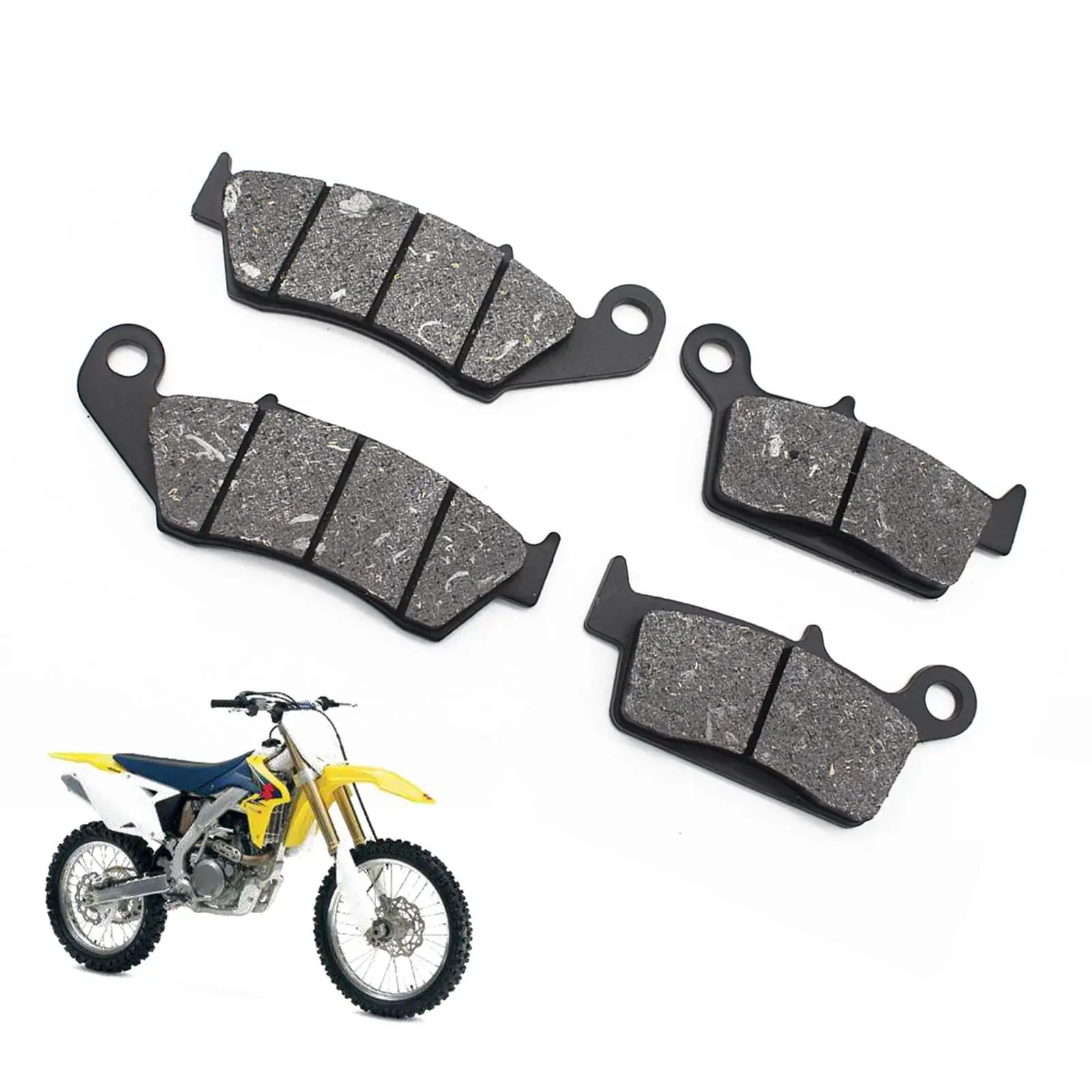 

Motorcycle Brake Pad Front&Rear 1 Set for Suzuki Dr-Z400 00-06 Dr-Z400SM 05-17