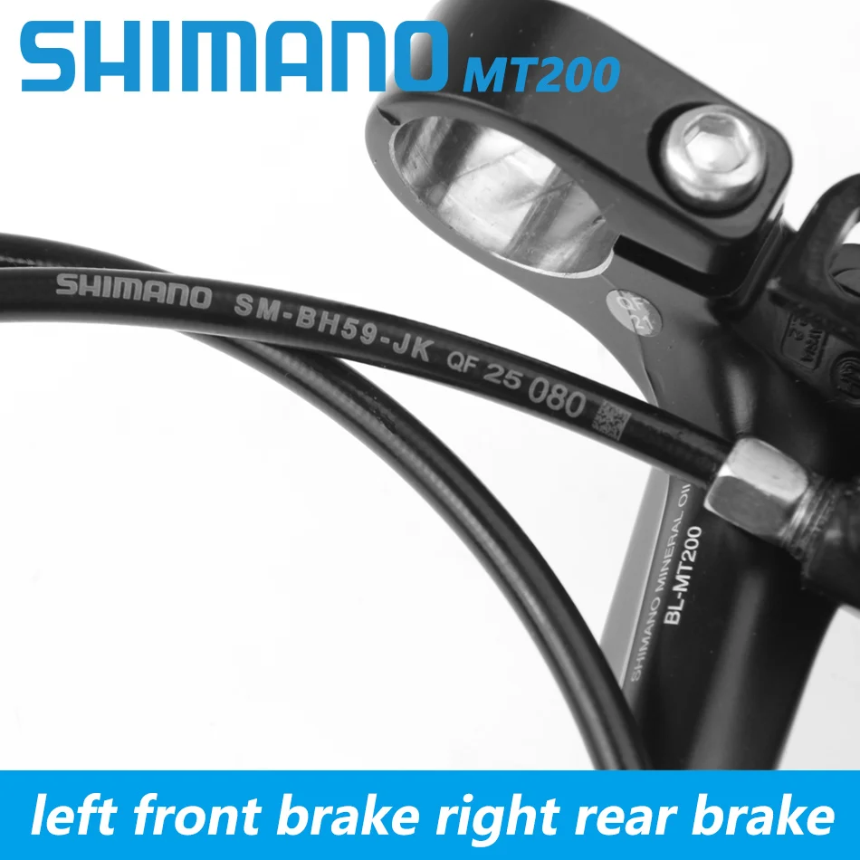 Велосипедный Гидравлический дисковый тормоз SHIMANO MT200 750/800/1350/1450/1650 мм | Спорт и